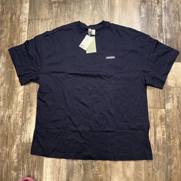 H&M Men's Navy Blue T-Shirt Size Medium - Picture 1 of 7